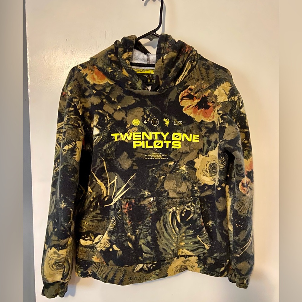 Twenty One Pilots Camouflage TRENCH Hoodie Unisex XS